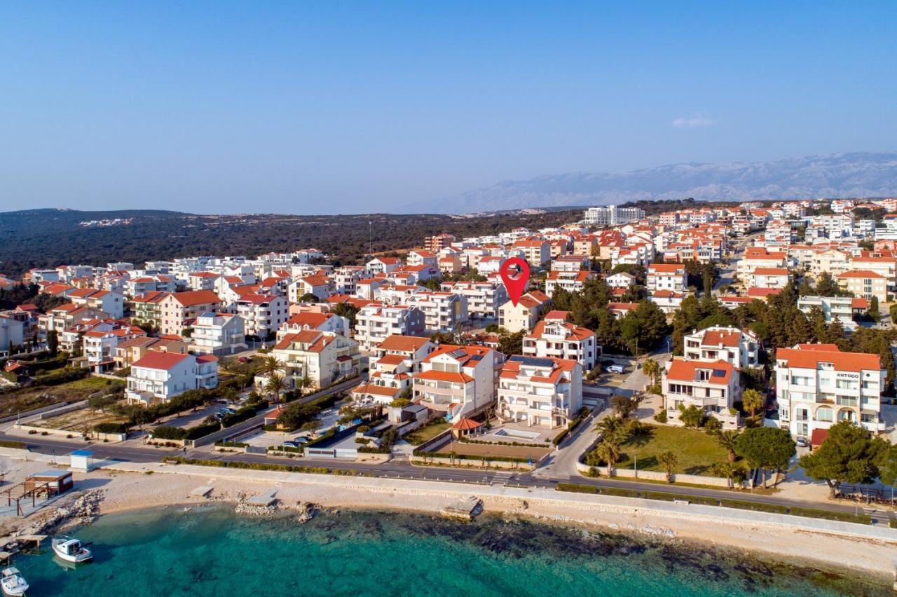 Apartman Michael / Novalja / Zrce المظهر الخارجي الصورة